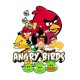 A4Angr11 Vafa Angry birds 30x20cm